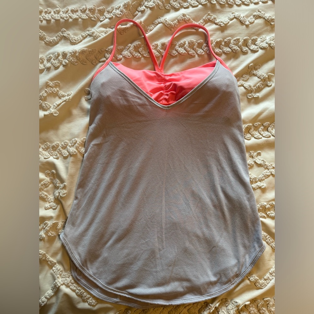 🍋 🍋Lululemon Tank with built in Sports Bra